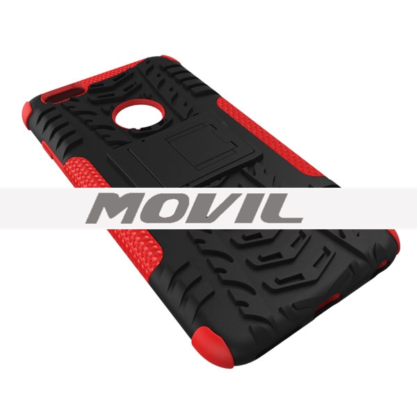 NP-1902 2 en 1 funda para iPhone 6 plus con soporte-3